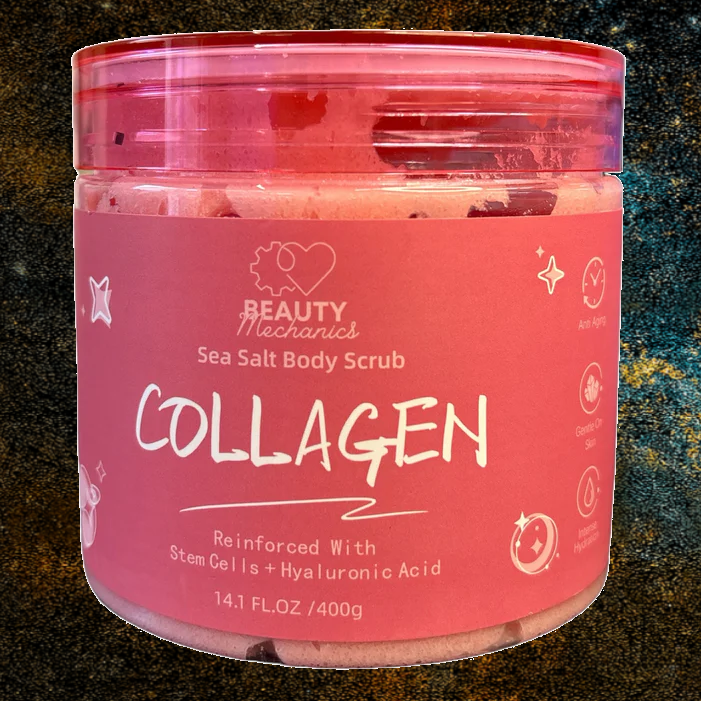 Beauty Mechanics-Collagen Sea Salt Body Scrub