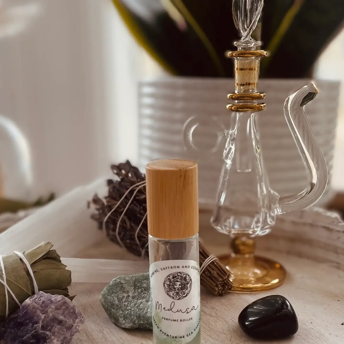 Medusa Goddess Perfume Roller-Abundance and Confidence