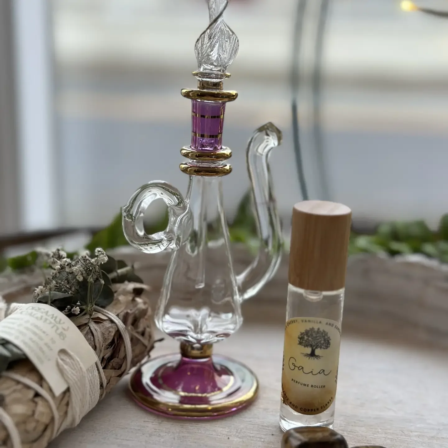 Gaia Goddess Perfume Roller-Enhance Mental Clarity