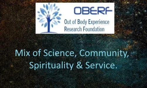 Oberf logo and motto: "Mix of Science, Community, Spirituality & Service."