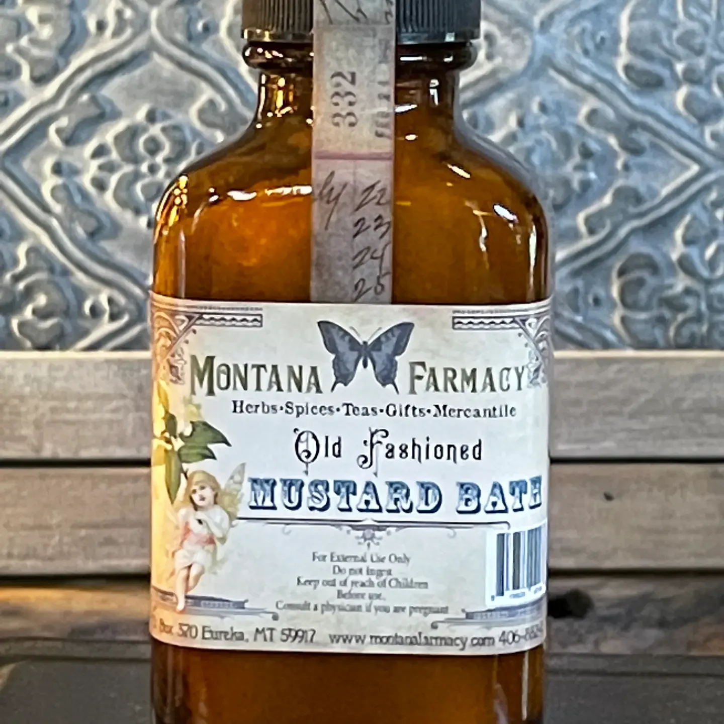 Old Fashioned Mustard Bath-Pain Reliever