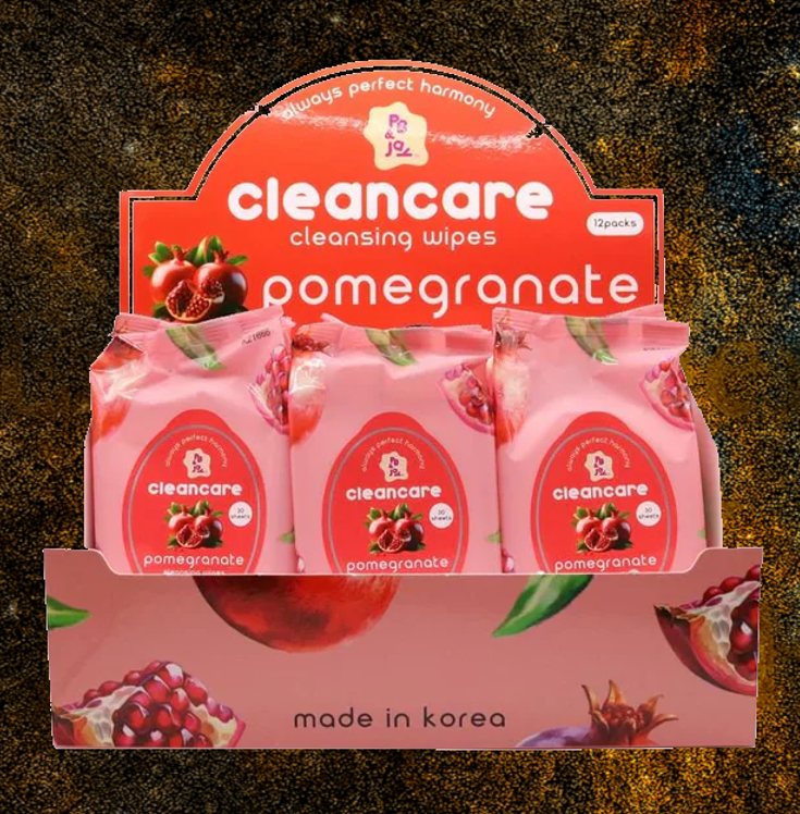 Pomegranate Cleansing Wipes-Antioxidant