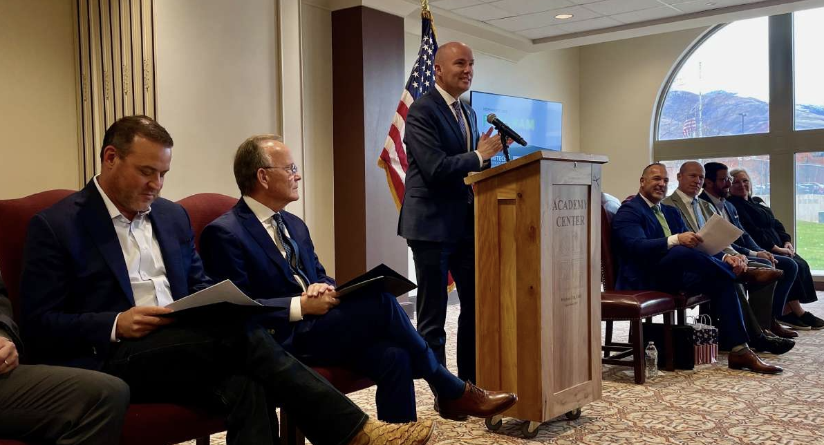 Gov. Cox announces preliminary plans for nuclear power facility in the Brigham City area