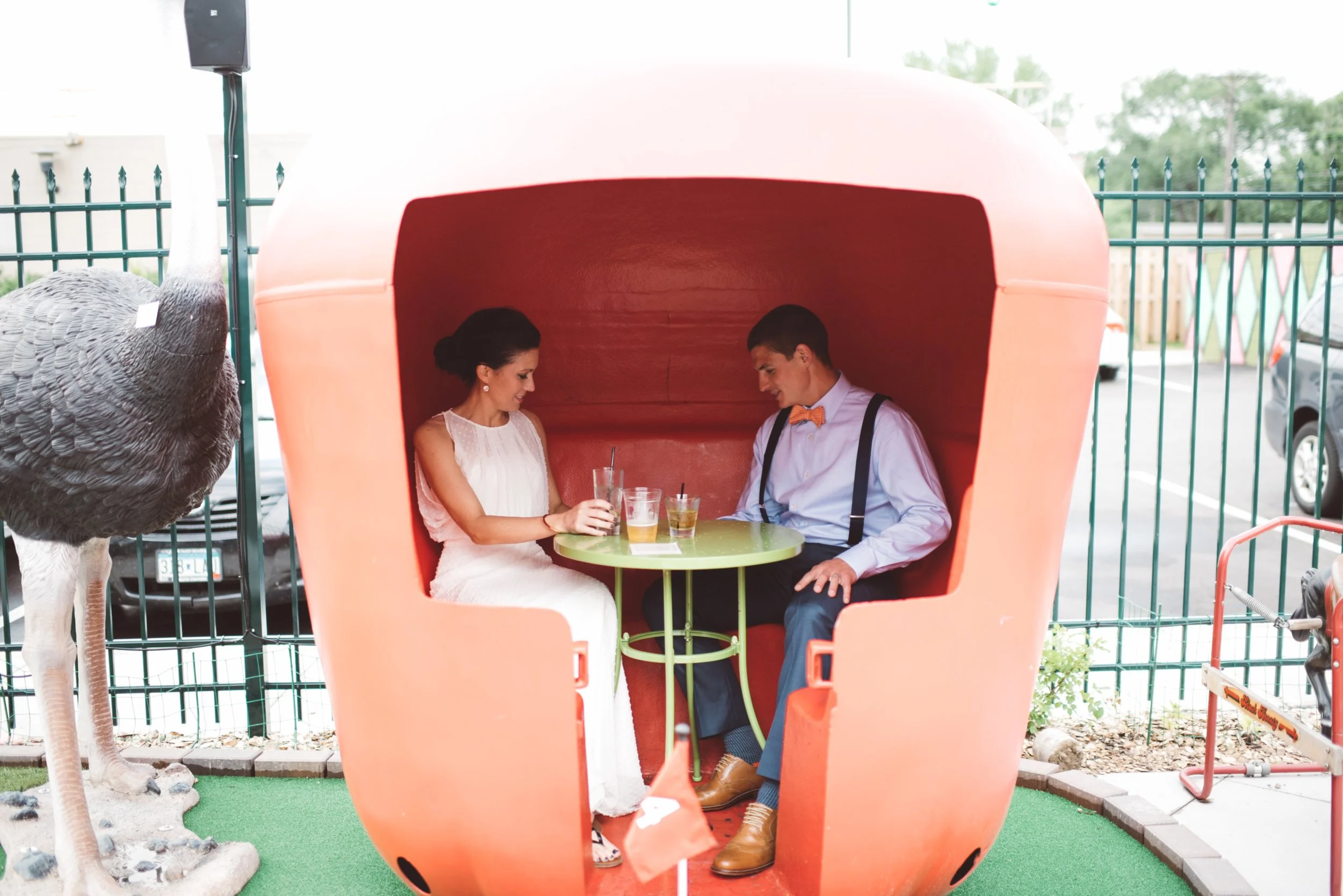 Colorful Bauhaus Brew Labs Wedding | Shorey &amp; Phil