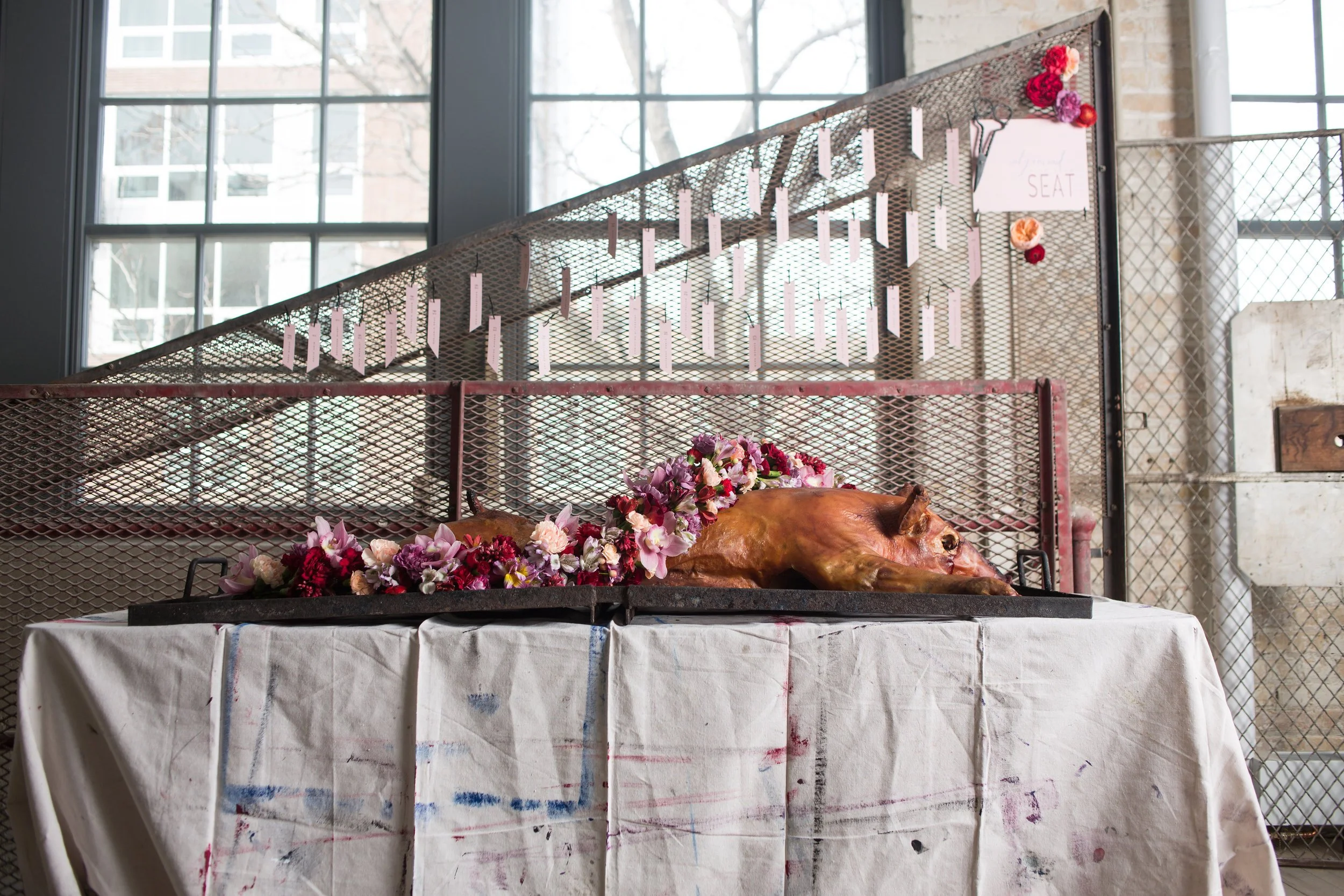 Dark and moody same-sex wedding inspiration shoot by Minneapolis event planner Rocket Science Events