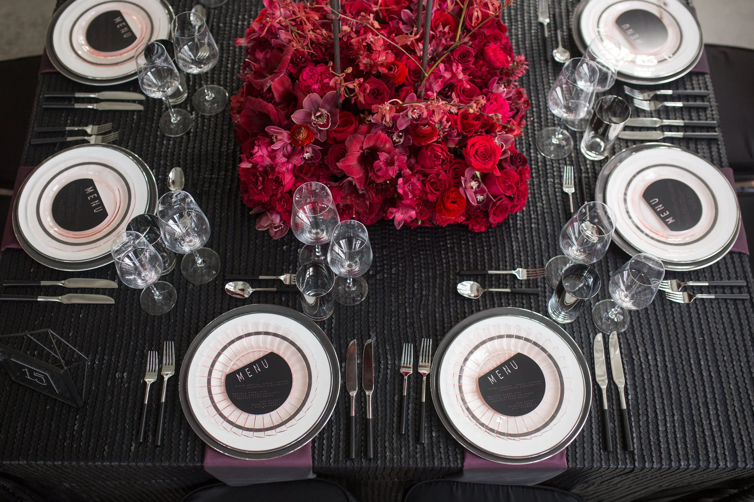 Dark and moody same-sex wedding inspiration shoot by Minneapolis event planner Rocket Science Events