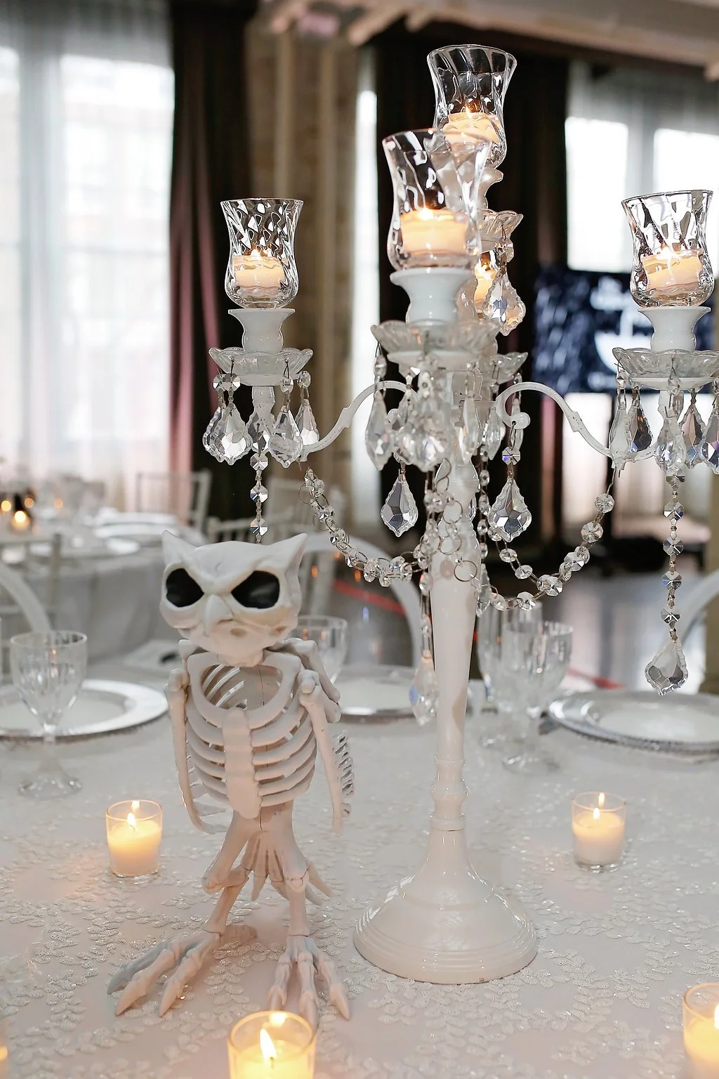 Black and white themed Minneapolis corporate awards gala designed by Rocket Science Events