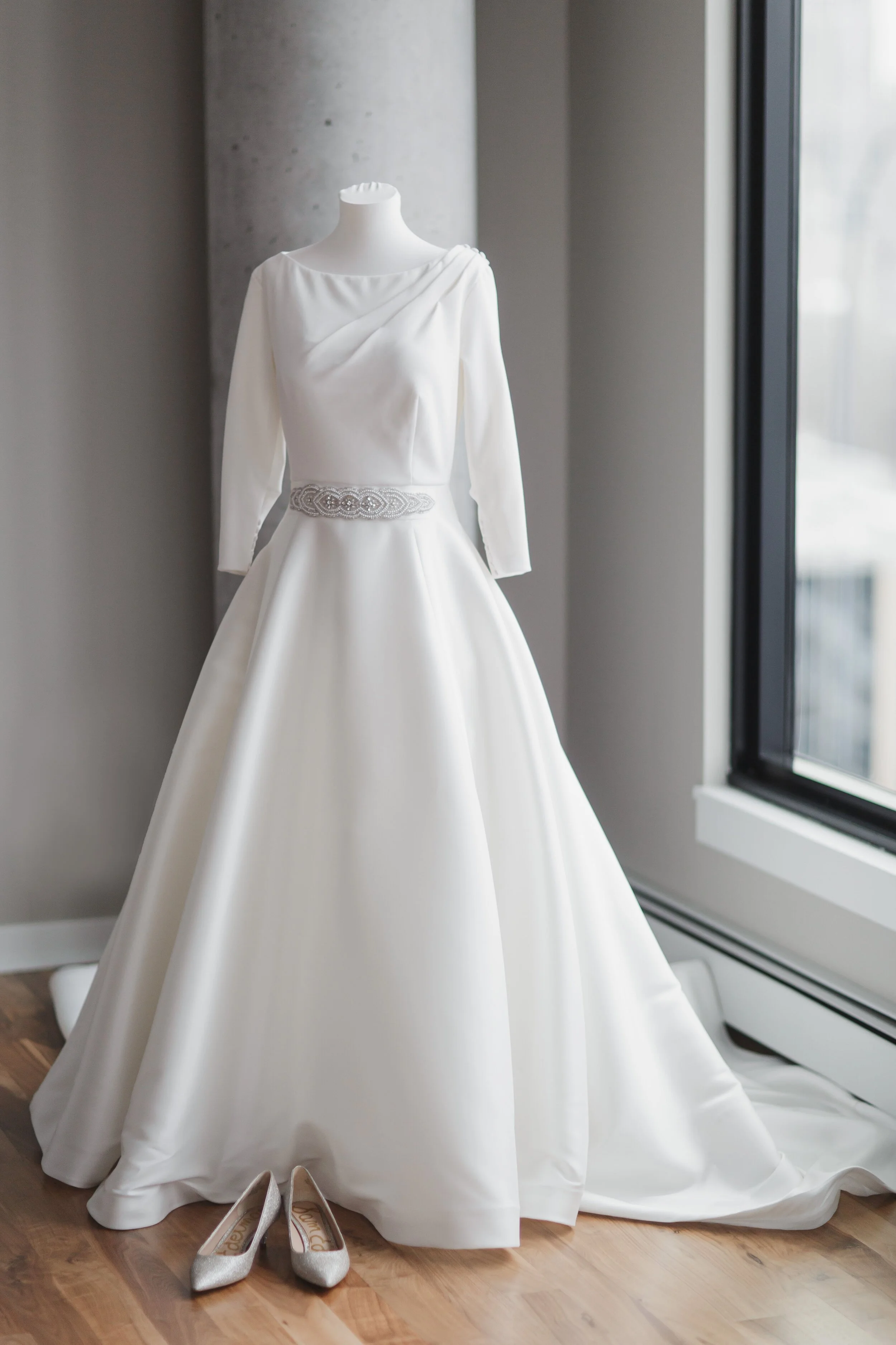 Wedding dress from Annika Bridal