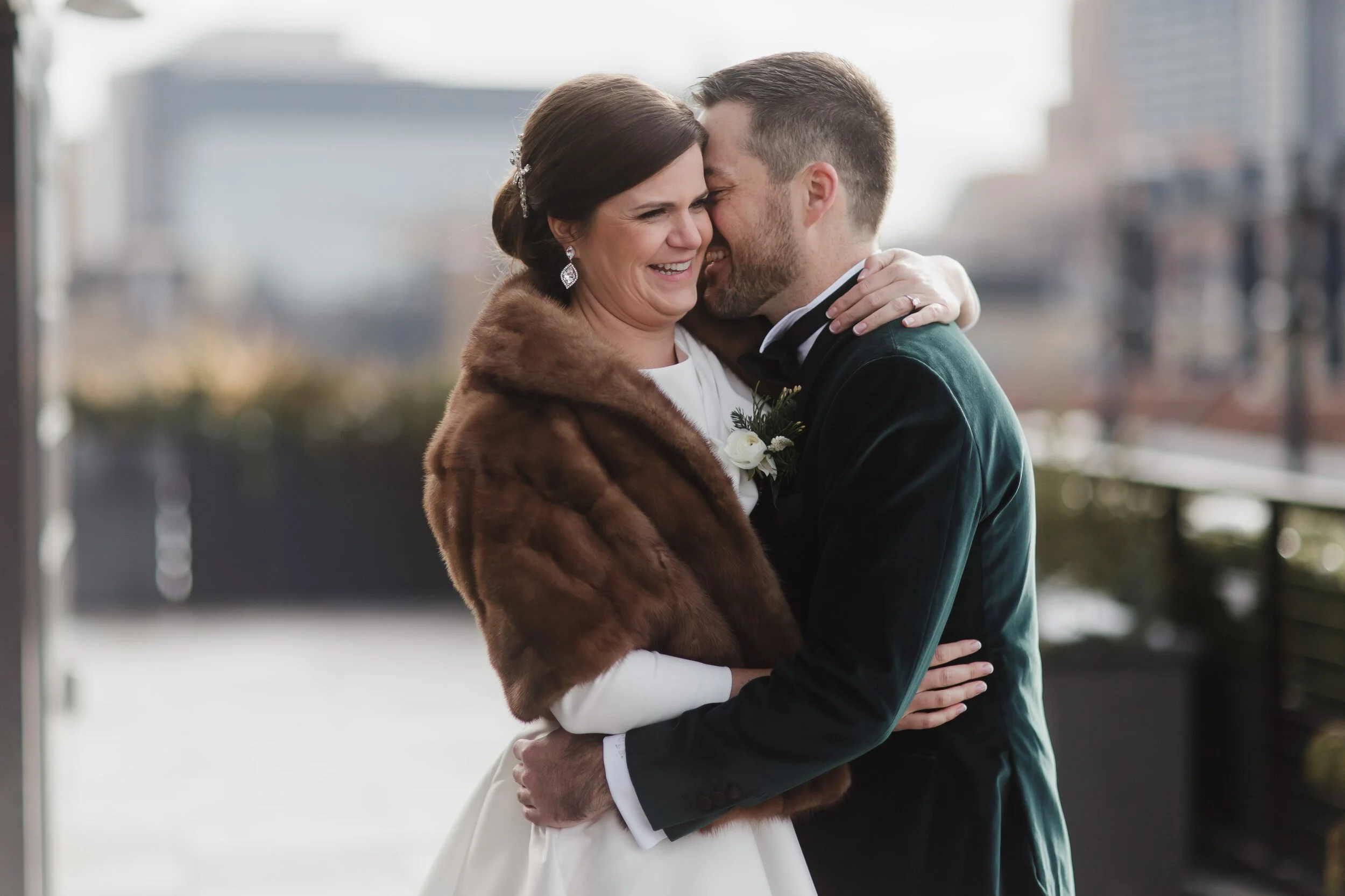 winter wedding Minnesota