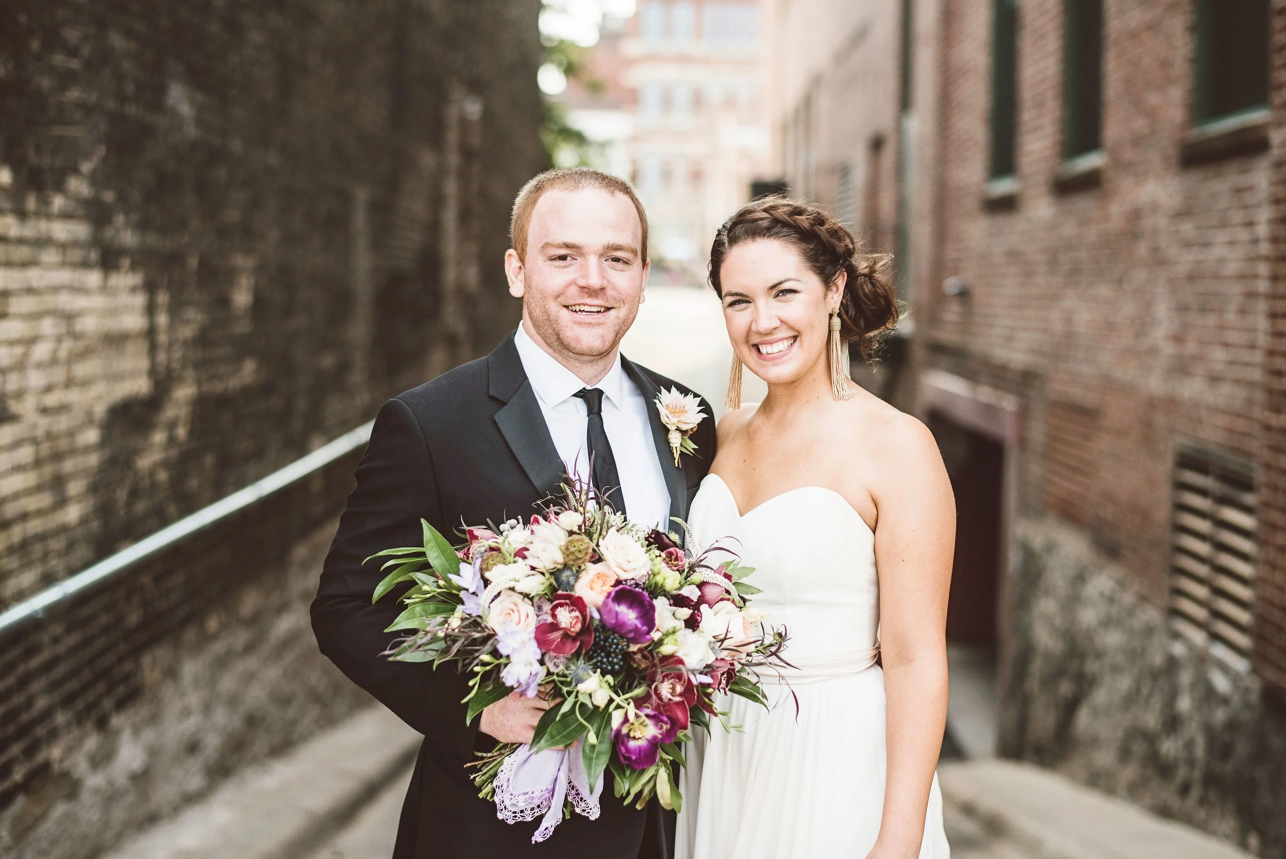 Hewing Hotel wedding photo