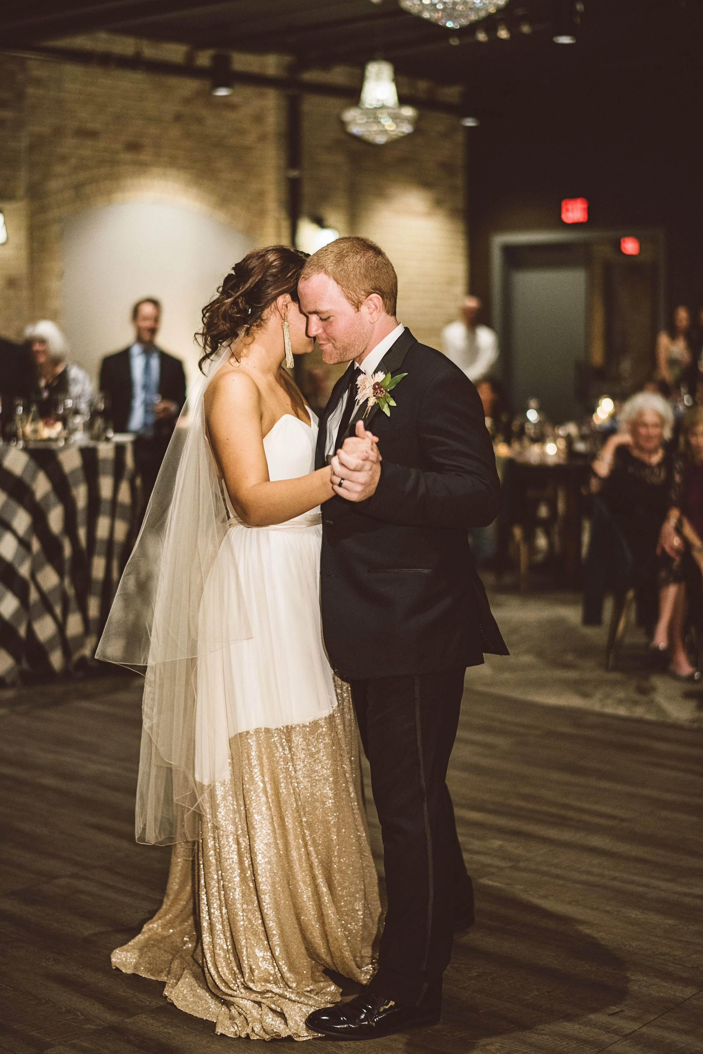 Hewing Hotel wedding first dance