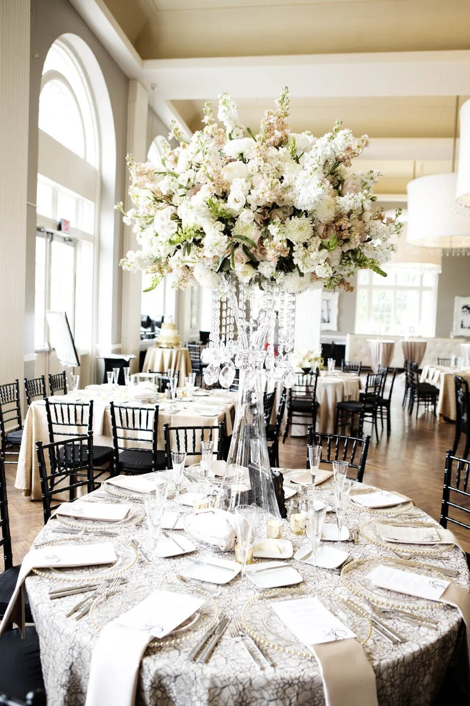 tall wedding centerpiece floral