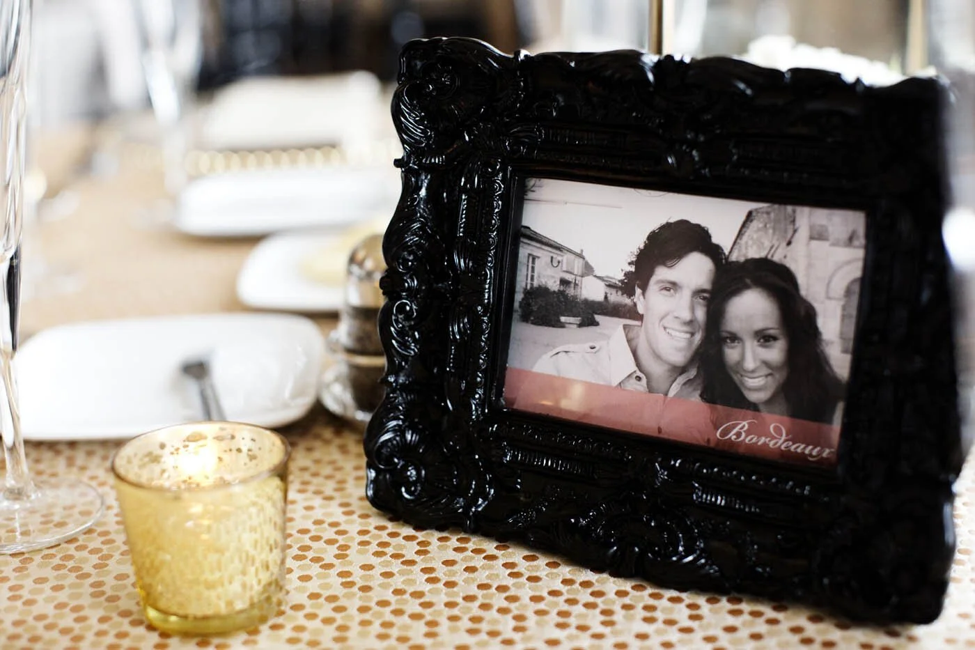 travel themed wedding tables