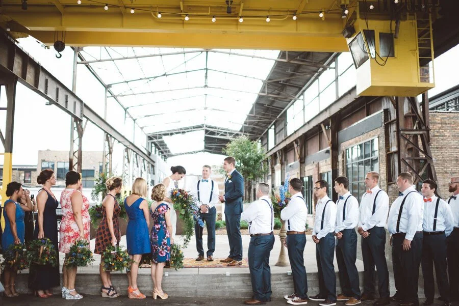 Unique outdoor wedding ceremony venue Minneapolis