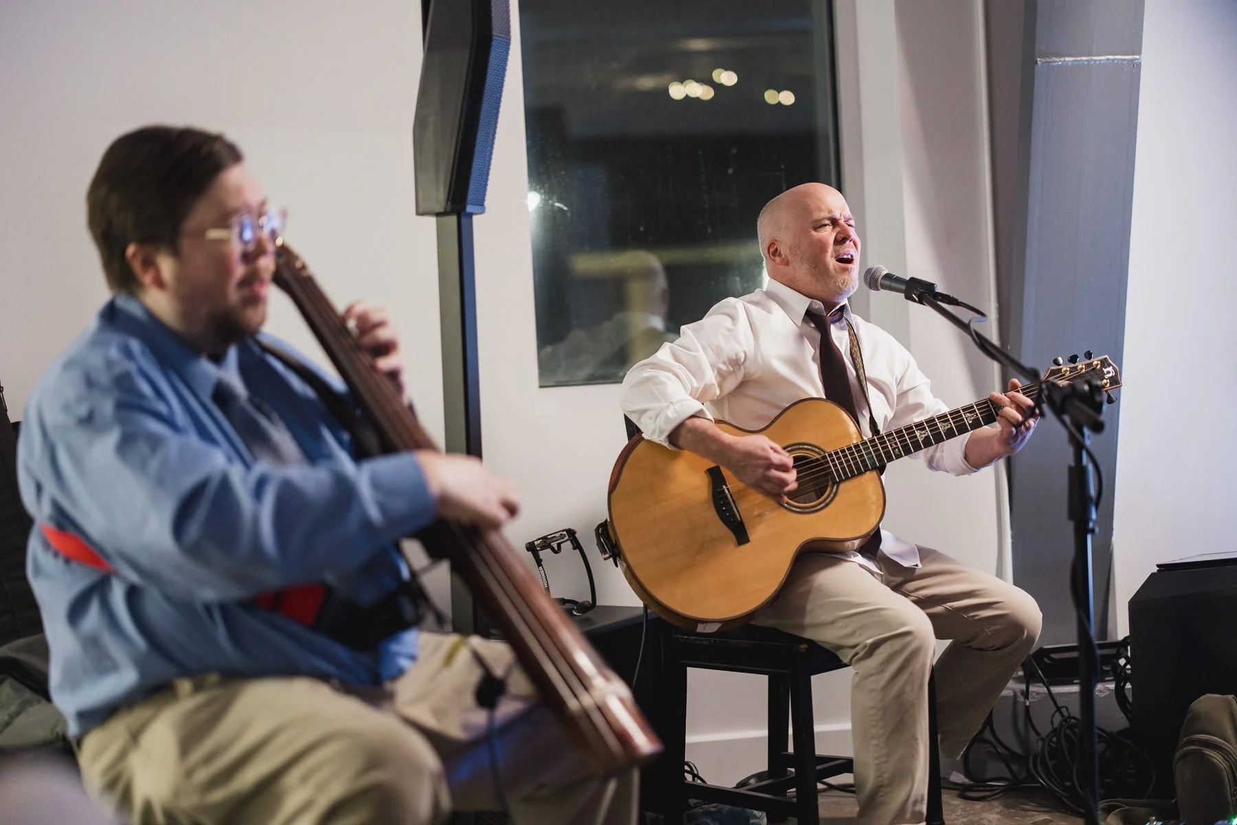 Singers at a Minneapolis Bar Mitzvah planned by Rocket Science Events