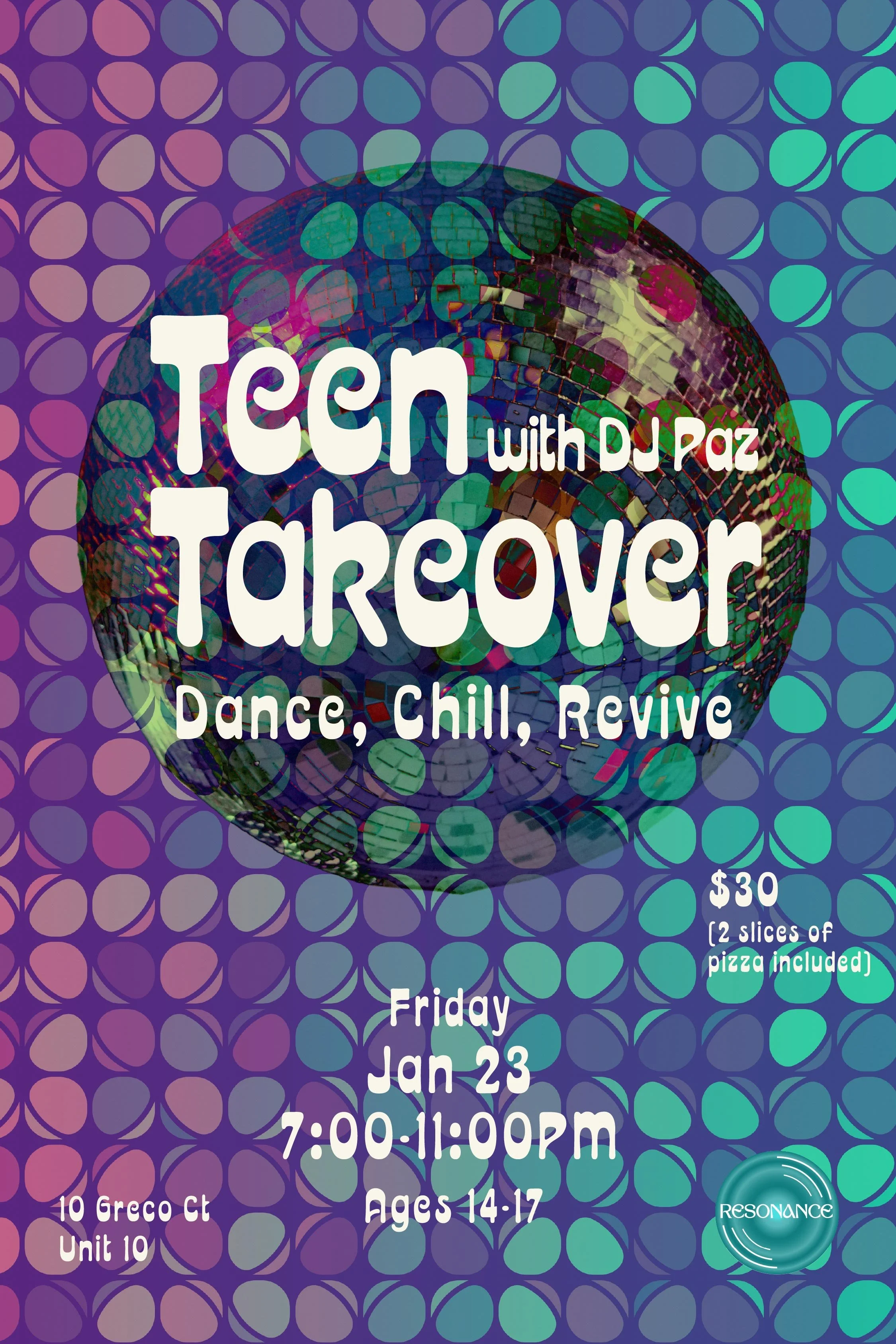 Teen Takeover with DJ Paz