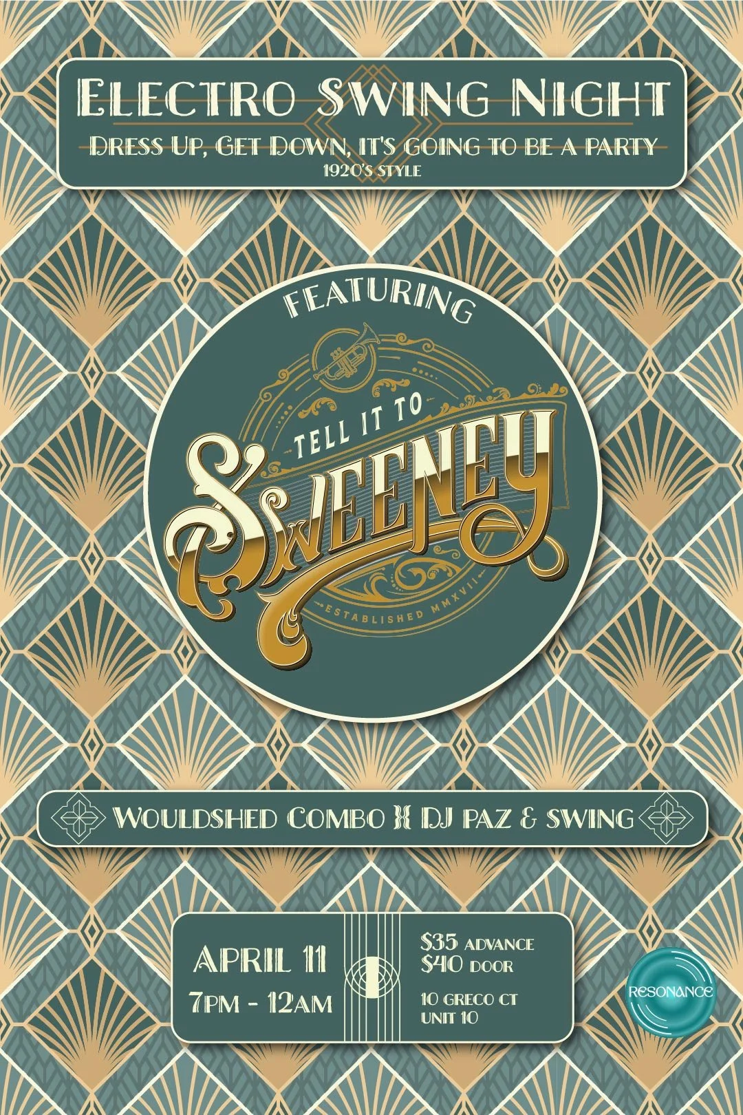 Electro Swing Night ft. Tell it to Sweeney