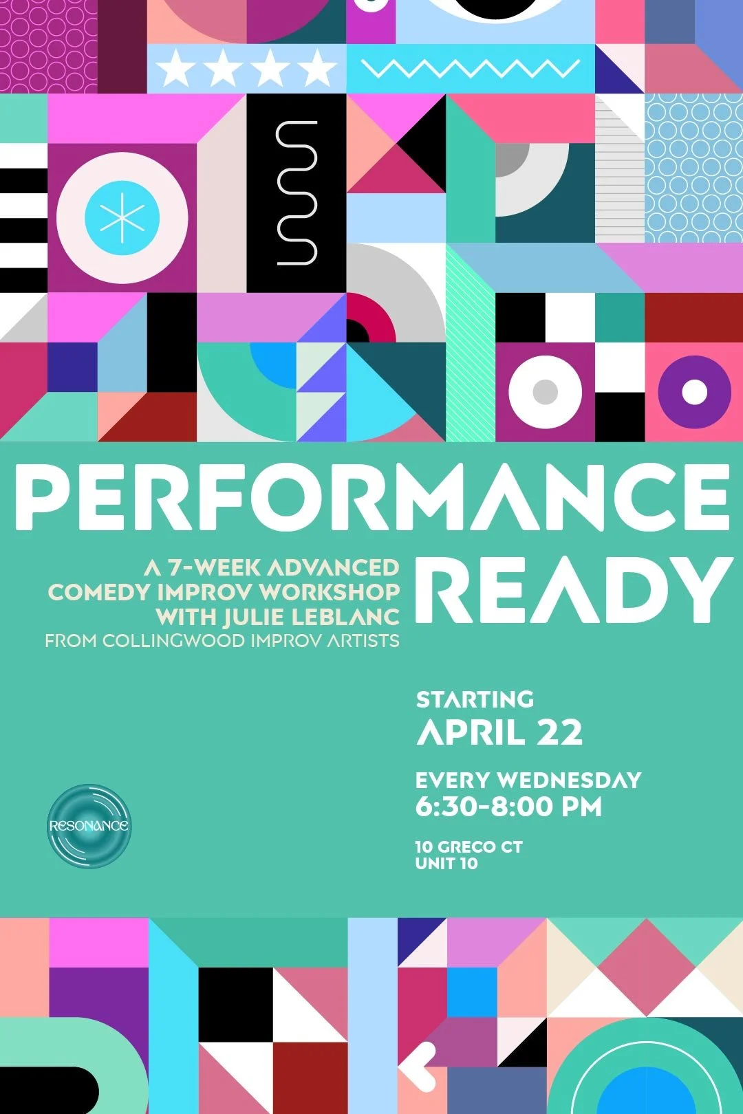 Performance Ready: Comedy Improv Workshop (7 week series
