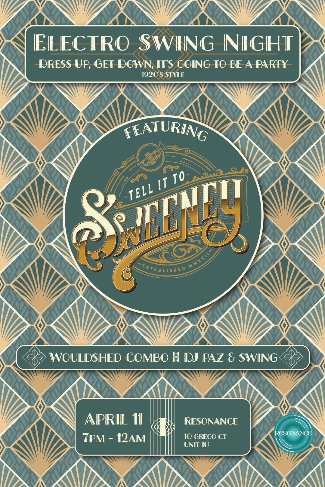 Electro Swing Night ft. Tell it to Sweeney