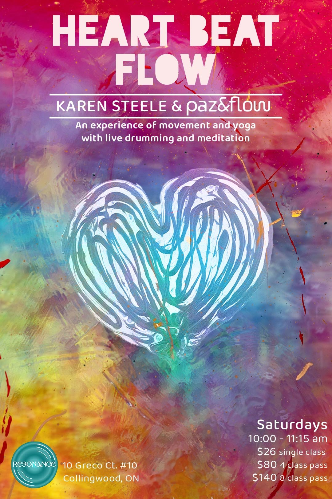 Heart Beat Flow with Karen Steele &amp; Paz Ciuk