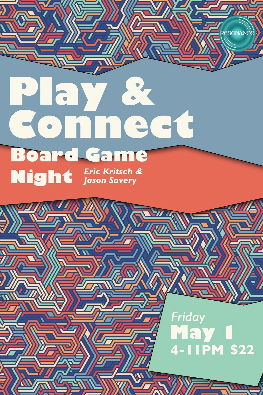 Play & Connect: Board Game Night with Eric Kritsch & Jason Savery