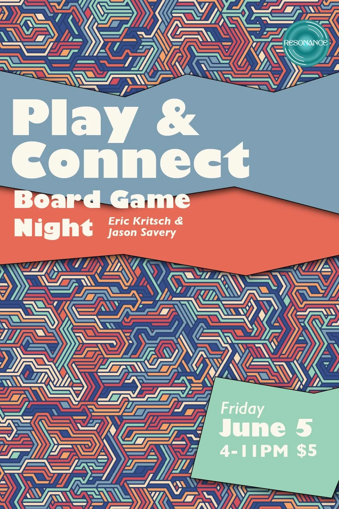 Play &amp; Connect: Board Game Night with Eric Kritsch &amp; Jason Savery