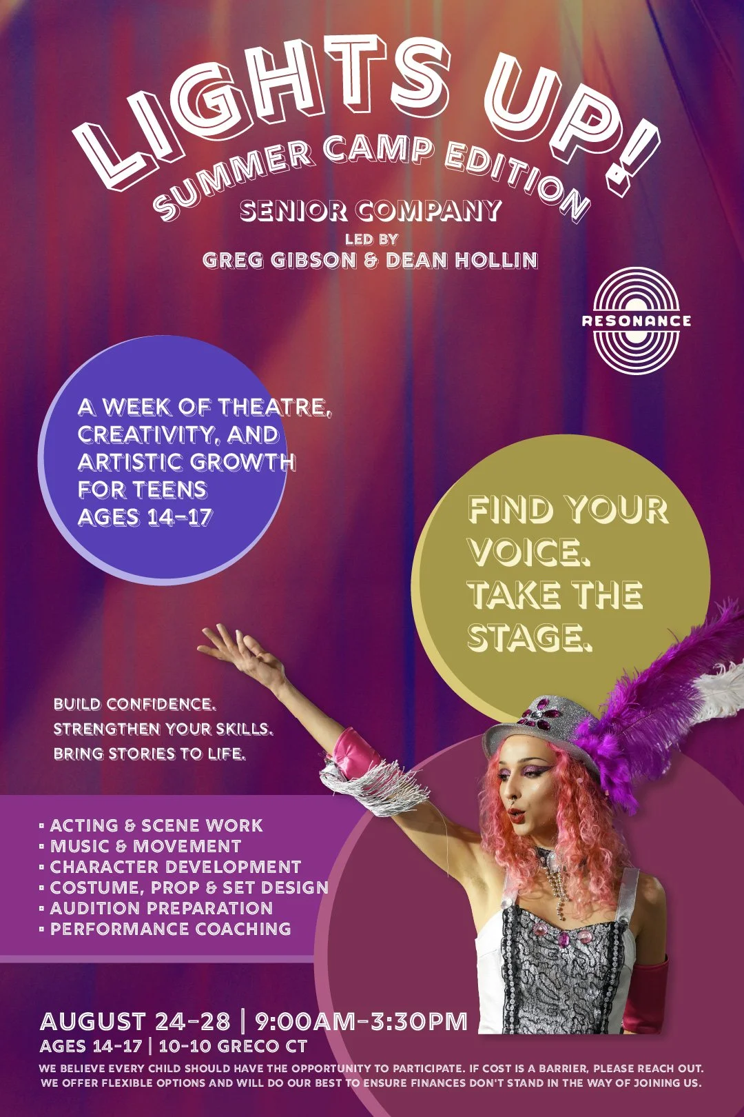 Lights Up! Summer Camp Edition - Senior Company (5 Days, Ages 14-17)