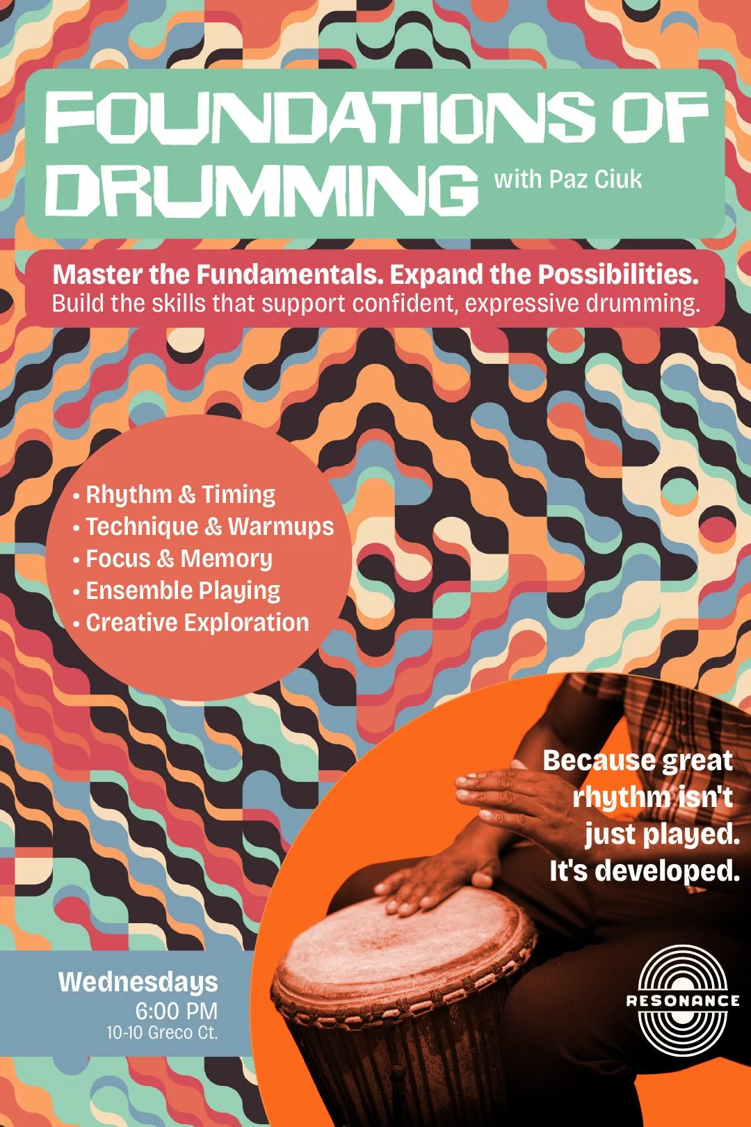 Foundations of Drumming with Paz Ciuk
