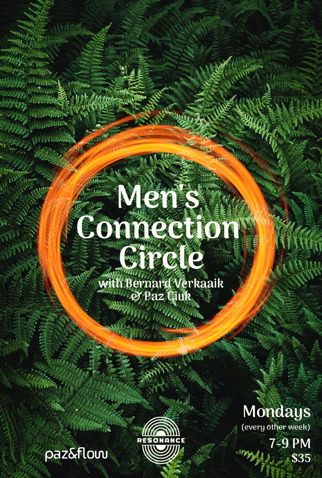 Men's Connection Circle with Paz Ciuk &amp; Bernard Verkaaik (Copy) (Copy) (Copy)