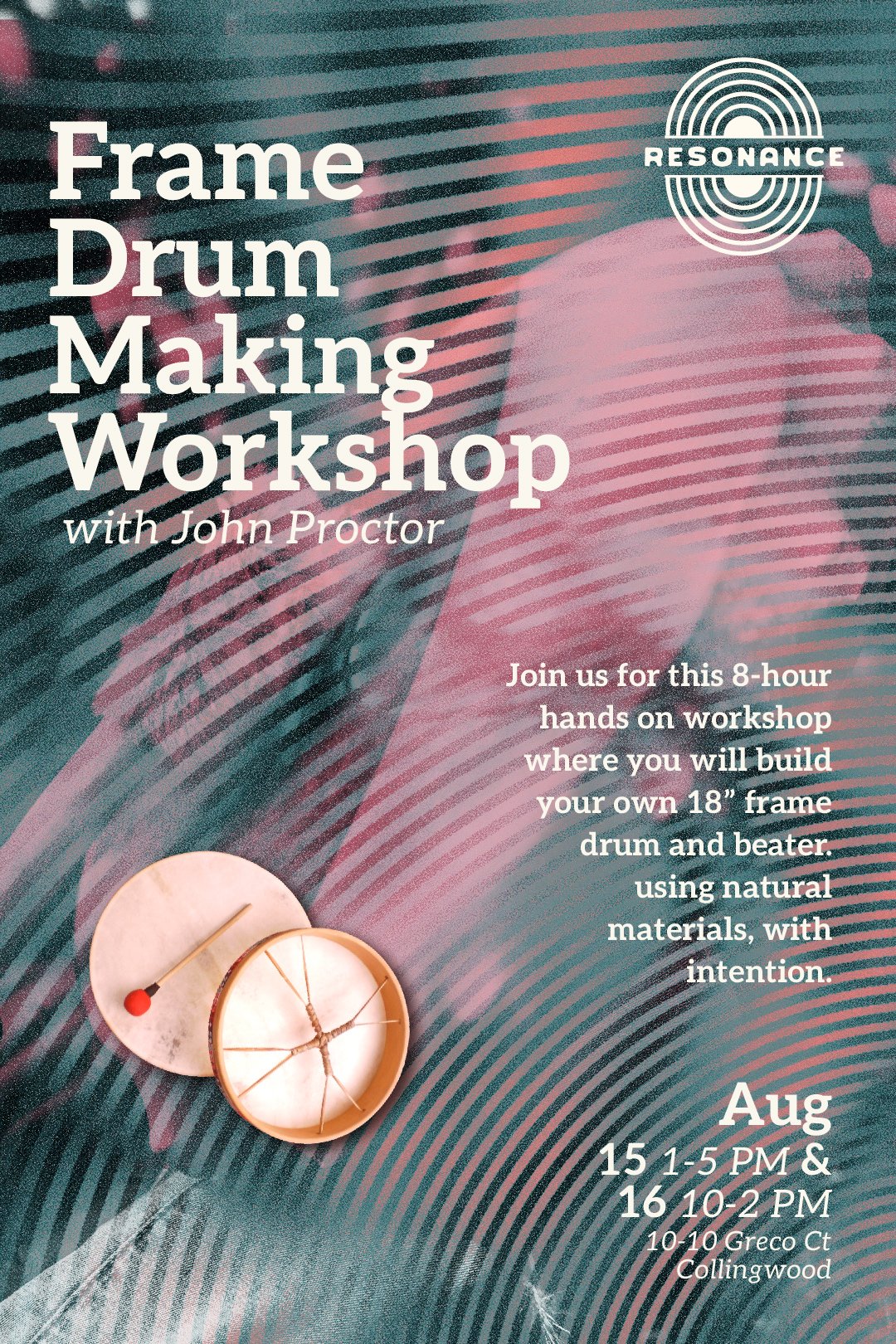 Frame Drum Making Workshop with John Proctor