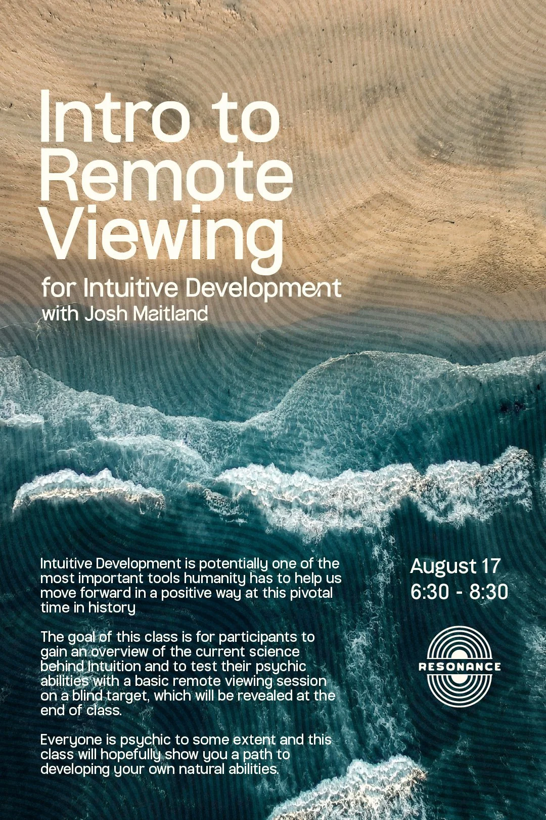 Intro to Remote Viewing for Intuitive Development - with Josh Maitland