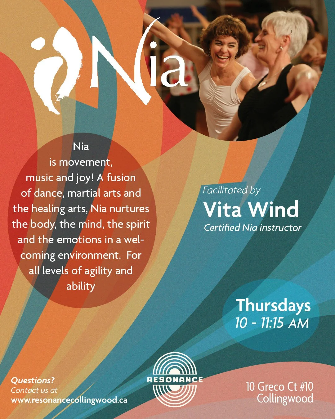Nia Movement Class with Vita Wind