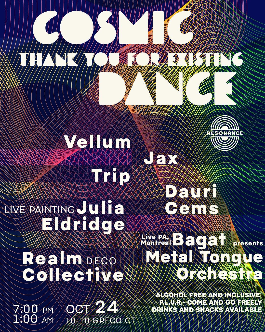 Cosmic Dance: Thank you for existing