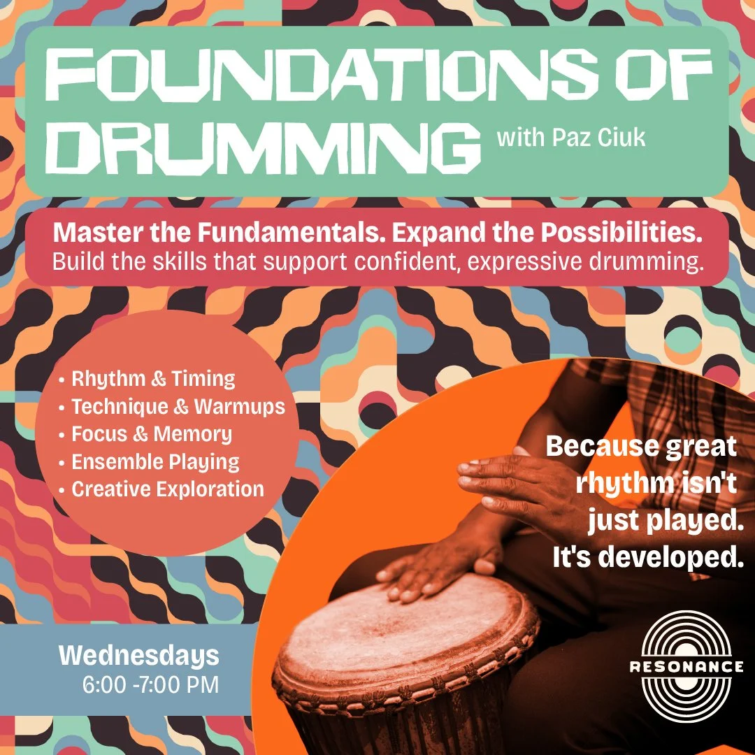 Foundations of Drumming - with Paz Ciuk