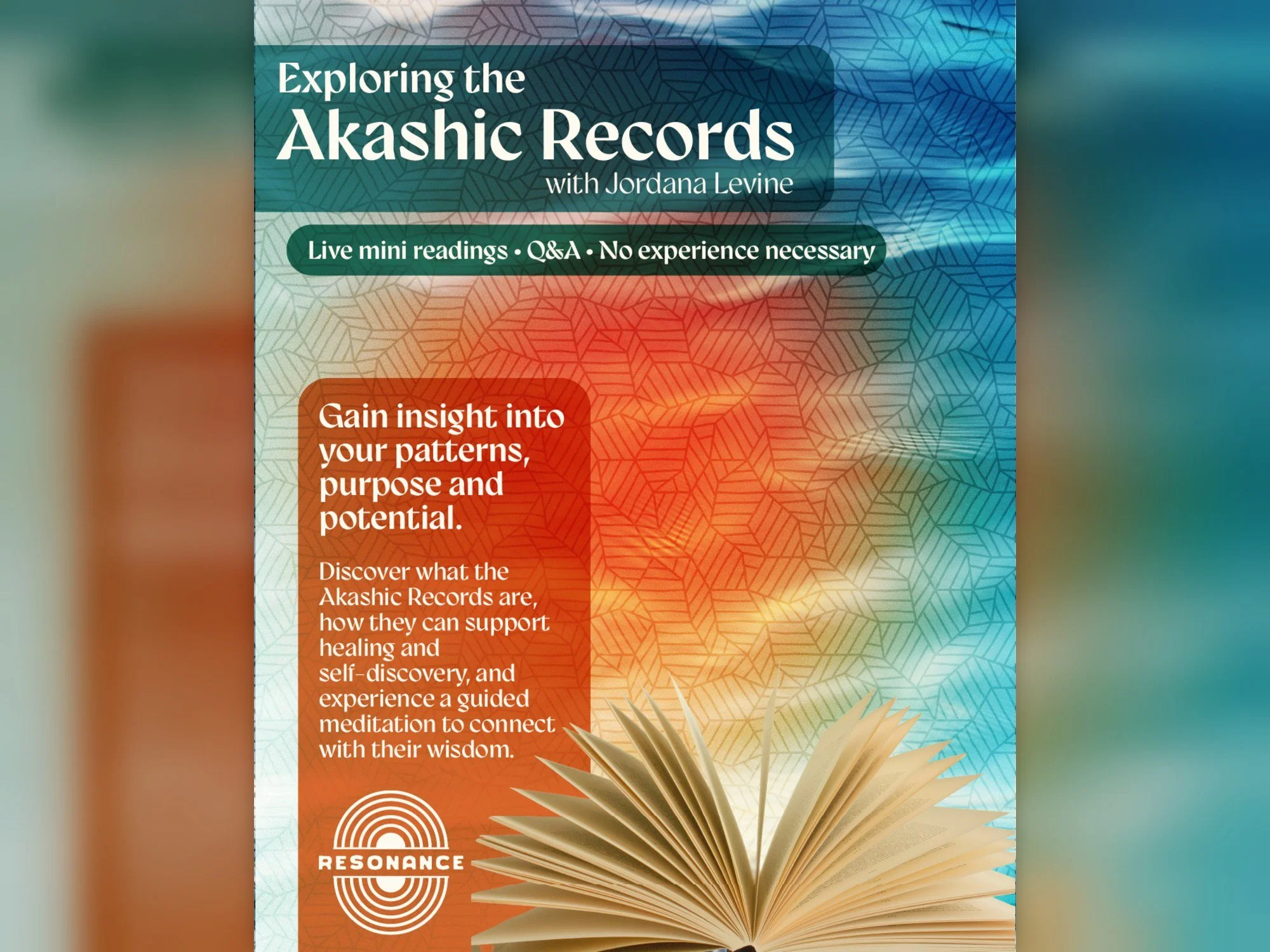 Exploring the Akashic Records - with Jordana Levine (monthly)