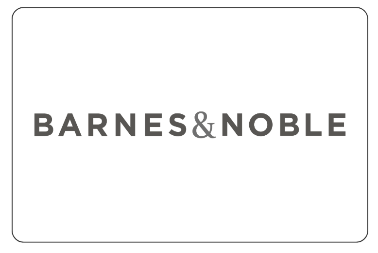 Barnes & Noble logo on a black background.