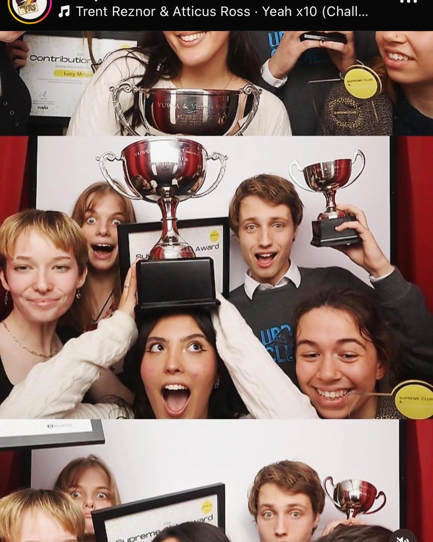 Congratulations to VUWFPS on winning the Supreme Club award and last nights VUWSA Gold Awards. We love that our new PhotoBooth got some use in the celebrations