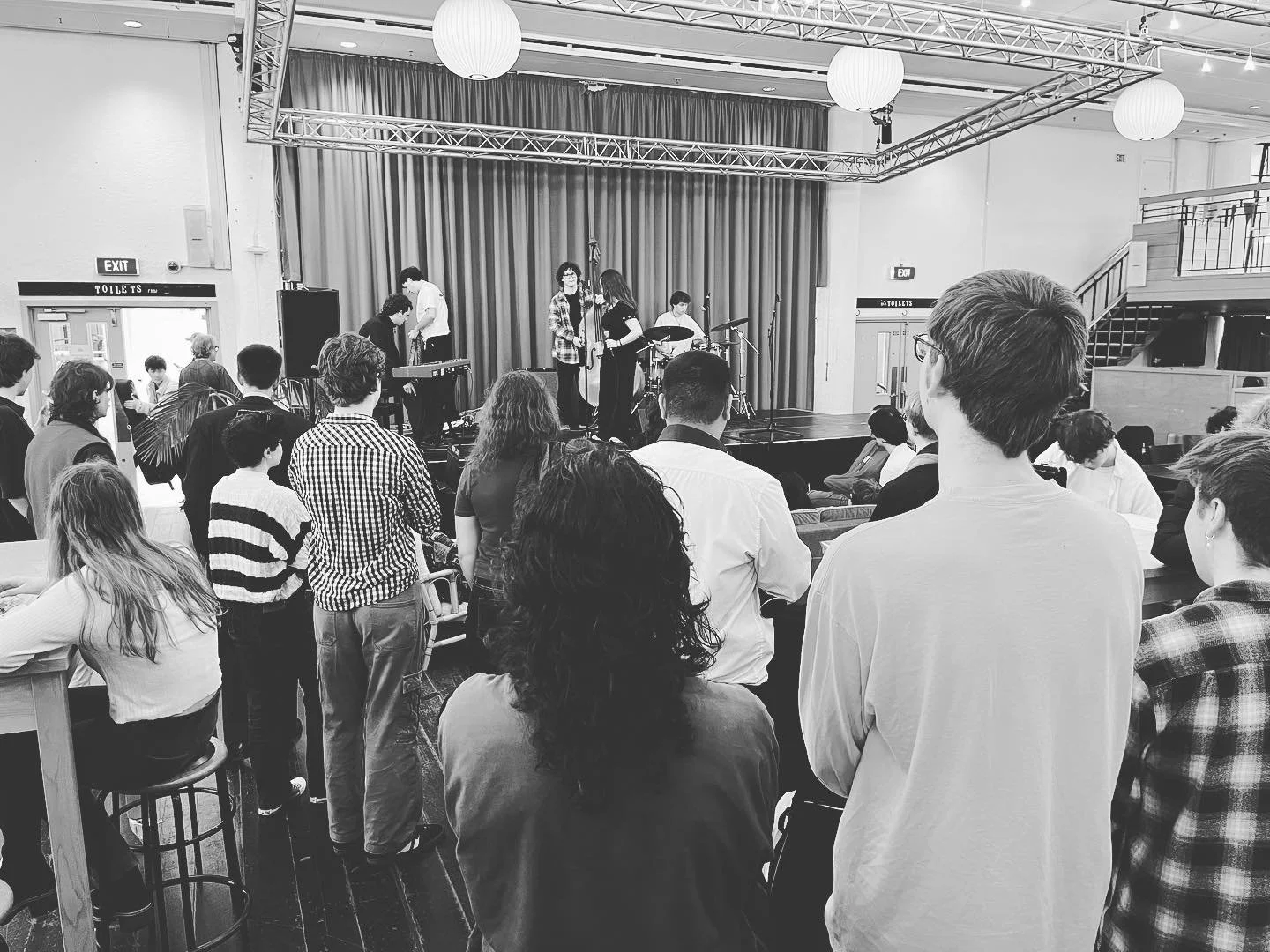 NZSM students playing live at The Hunter Lounge right now!