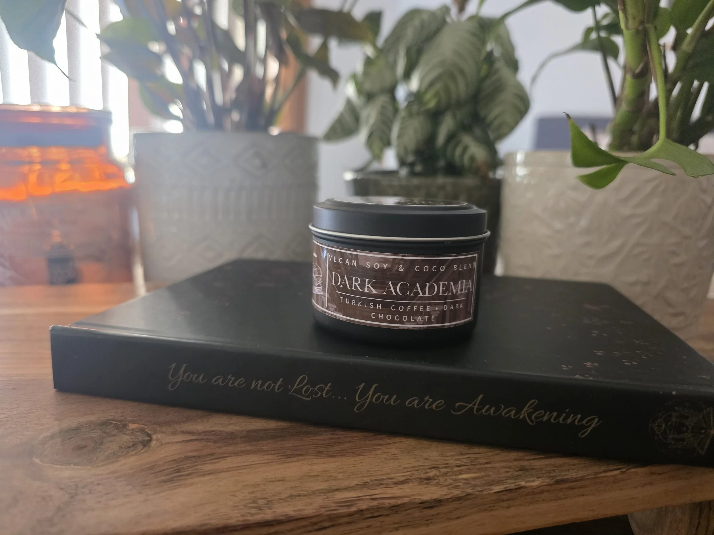 Dark Academia Coconut Soy Candle | Bakery Candle