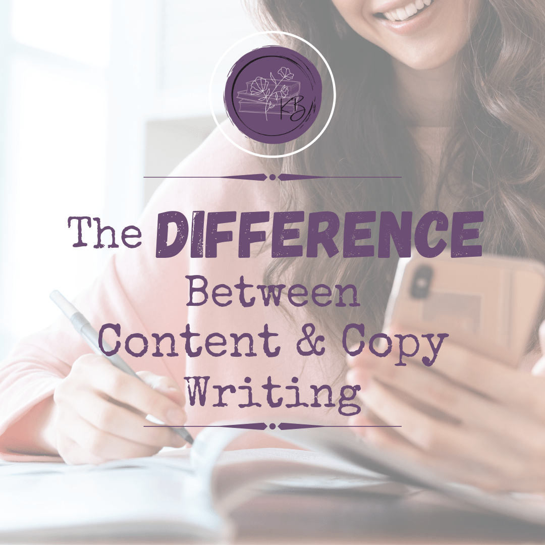 The Difference Between Content &amp; Copy Writing