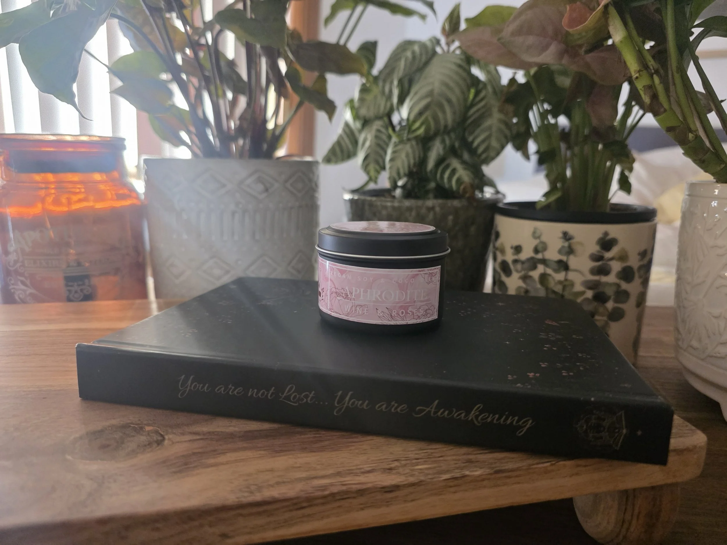 Aphrodite Coconut Soy Candle | Mythology Candle