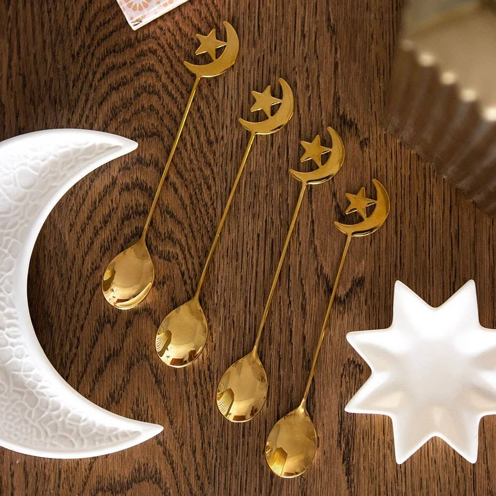 Star and Moon Teaspoon 1pc