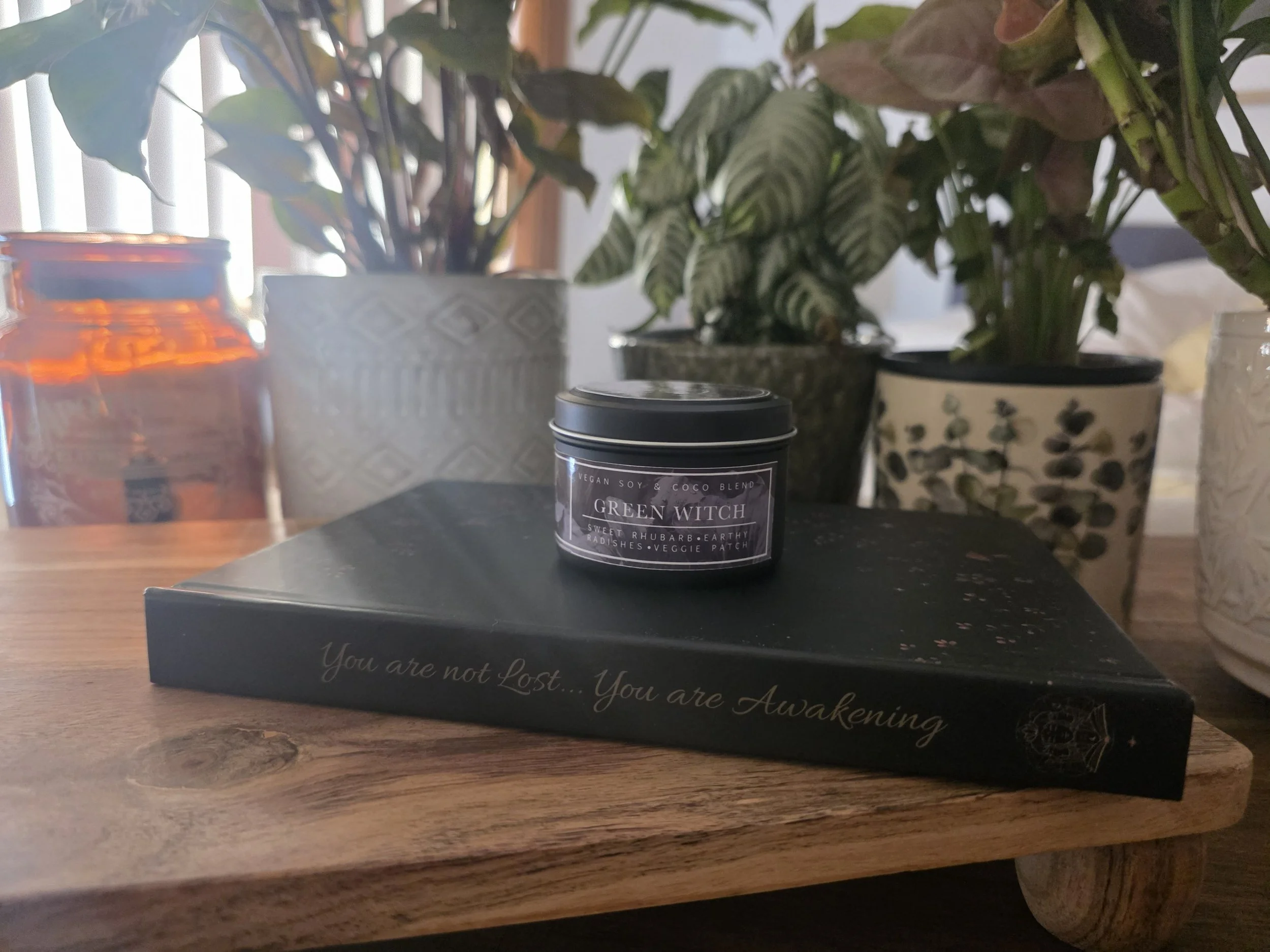 Green Witch Coconut Soy Candle | Earthy Candle