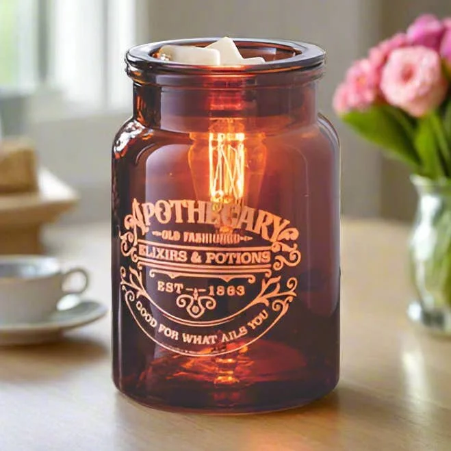 Apothecary Glass Illumination Warmer