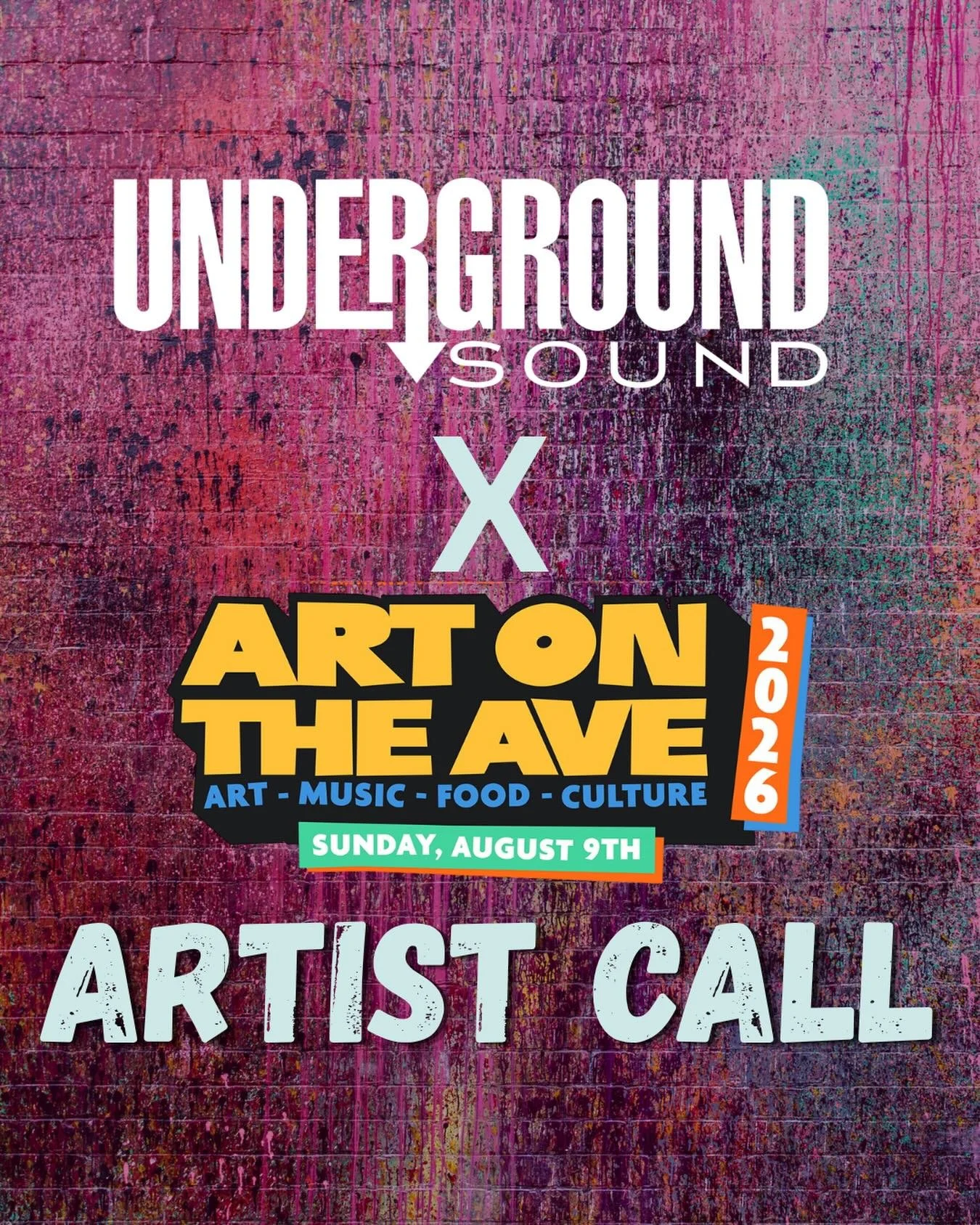 ARTIST CALL! Underground Sound and Art on the Ave are partnering for the cover of their August Zine. Follow the link in our bio to learn more and enter your artwork! 

#tacomaloyal #6thavetacoma #artontheave2026 #tacomaart #tacomaartists