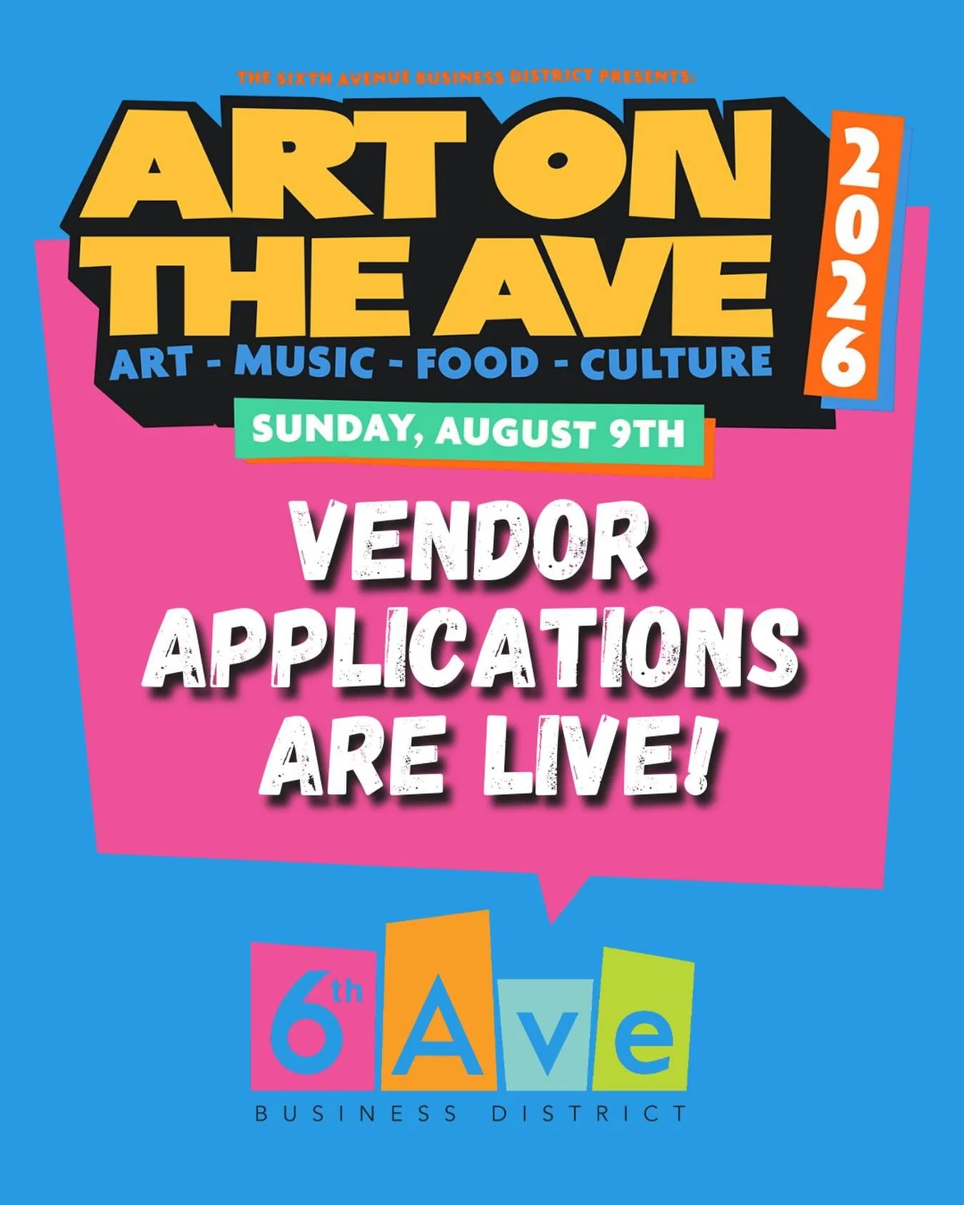 Vendor applications are live and the link is in our bio! 
Early bird pricing through May 1st.