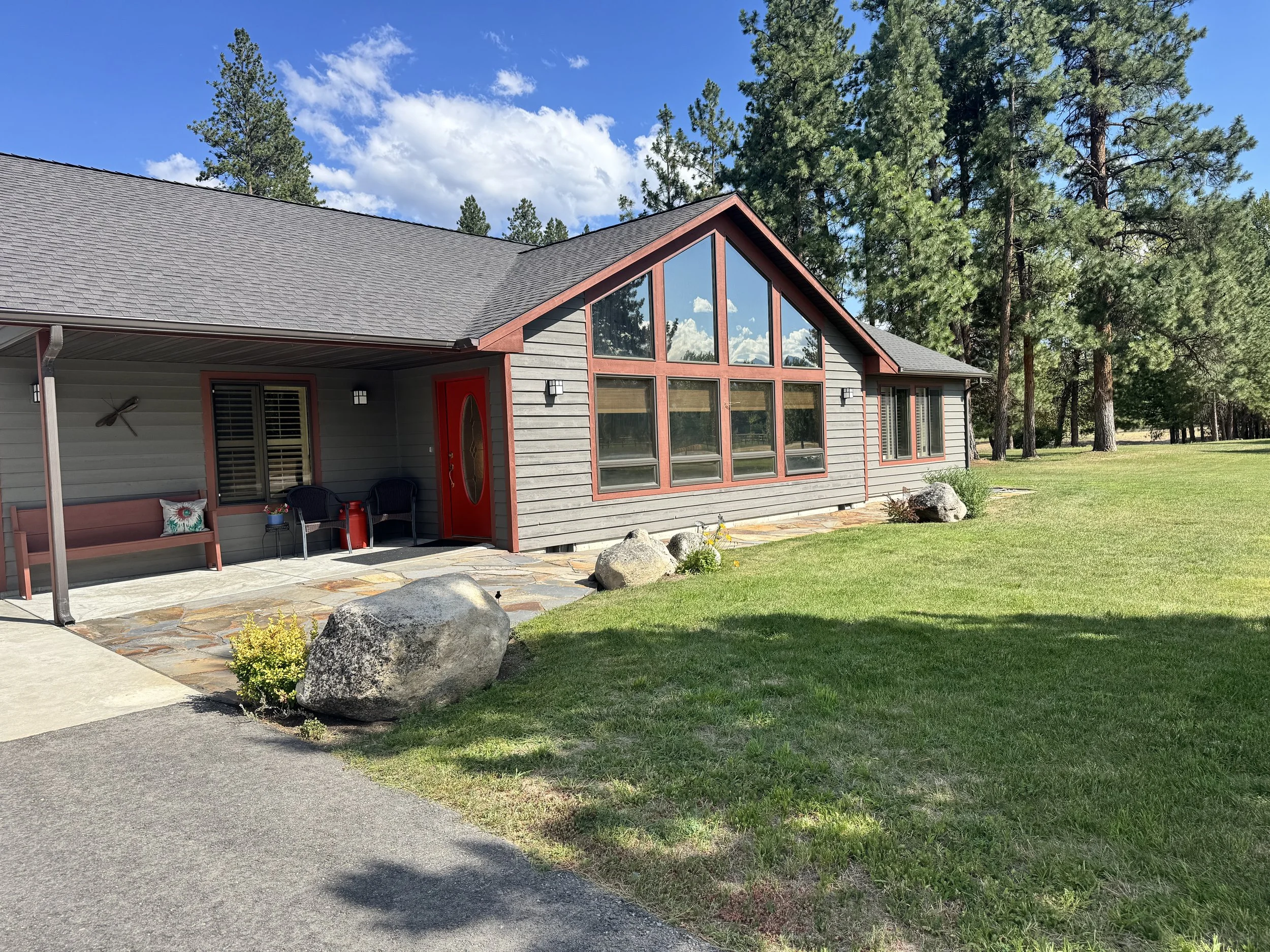 Cedar Siding Restoration + Addition Blend