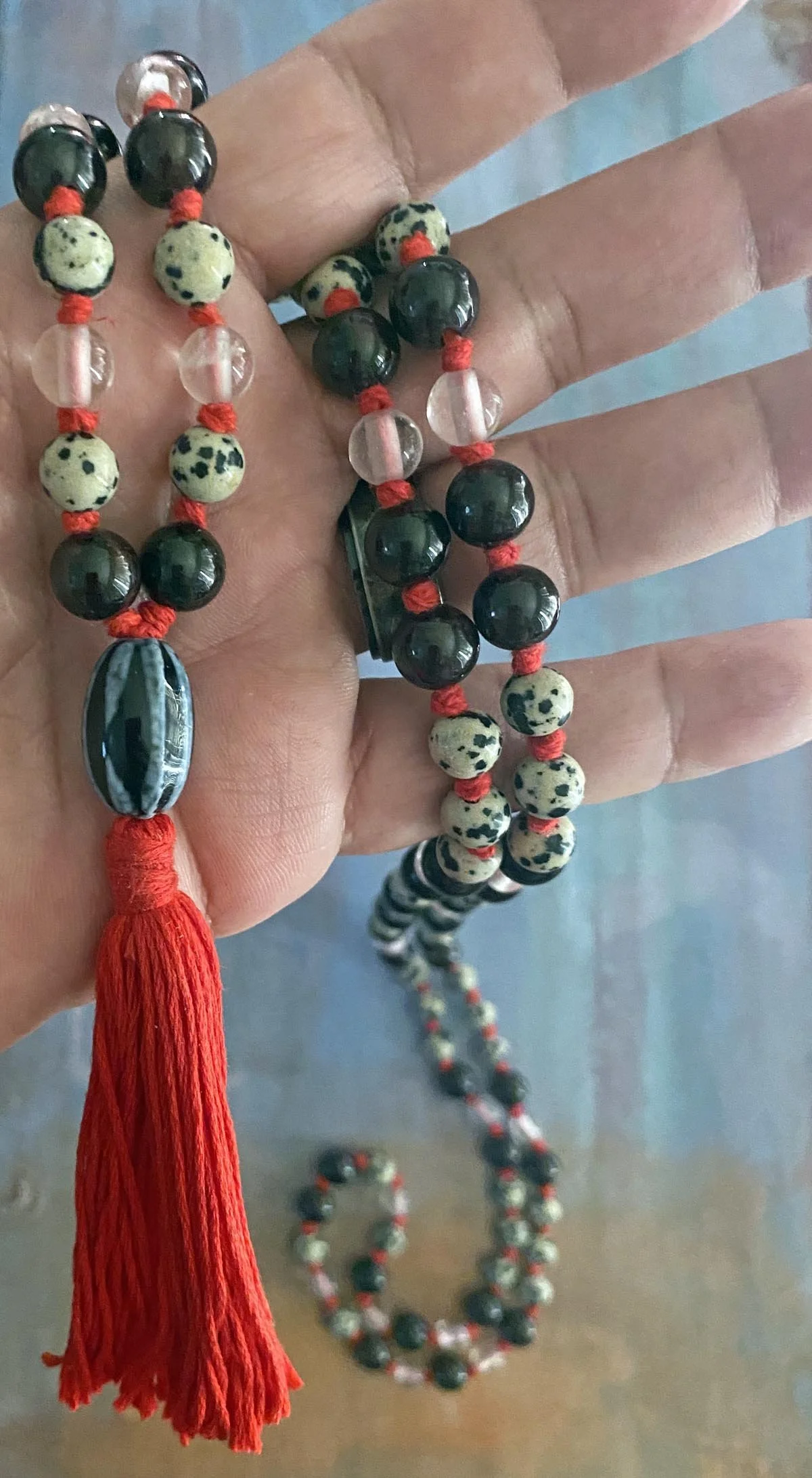 Kali Ma Goddess Mala 4 - RED Priestess.JPG