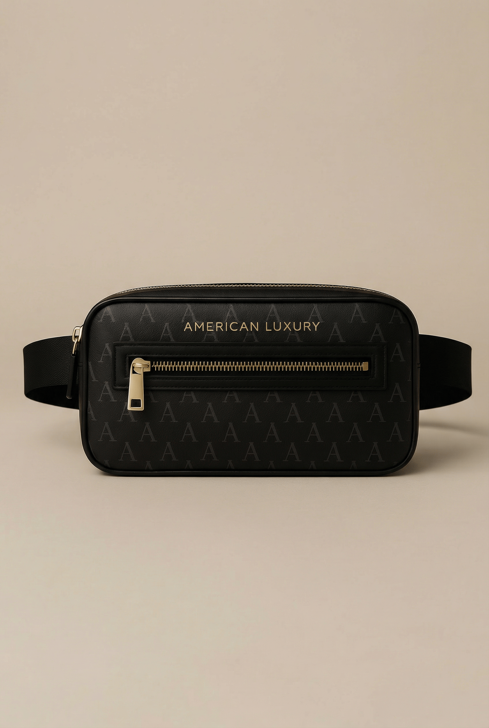 Monogram Leather Belt Bag