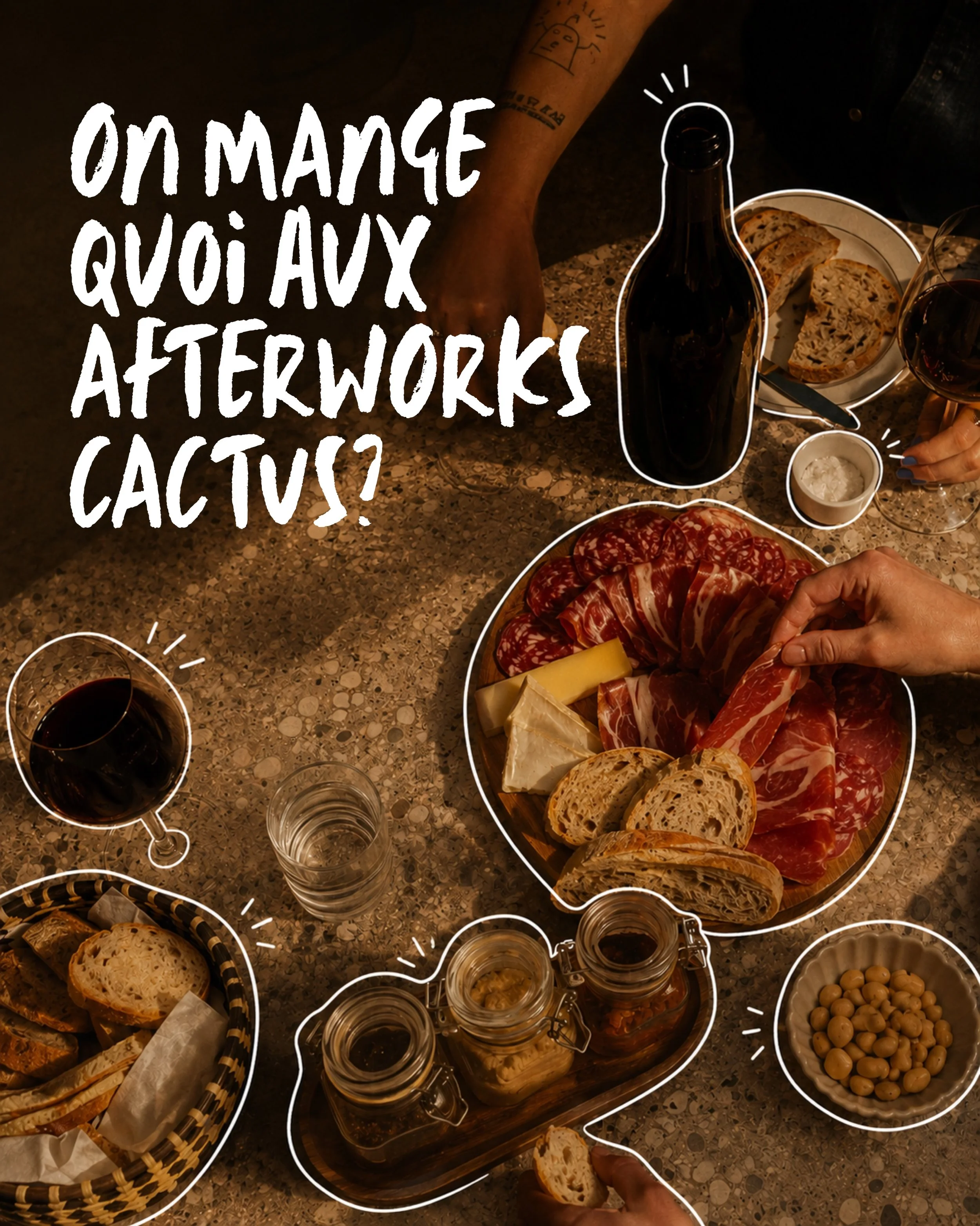RDV chaque jeudi &amp; vendredi soir de 16h30 &agrave; 22h 🍷☀️
.
.
.
.
.
.
.
#genevefood
#carouge
#afterworkgeneve
#apero
#cactuscafe